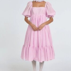 Selkie - Cotton French Puff Dress